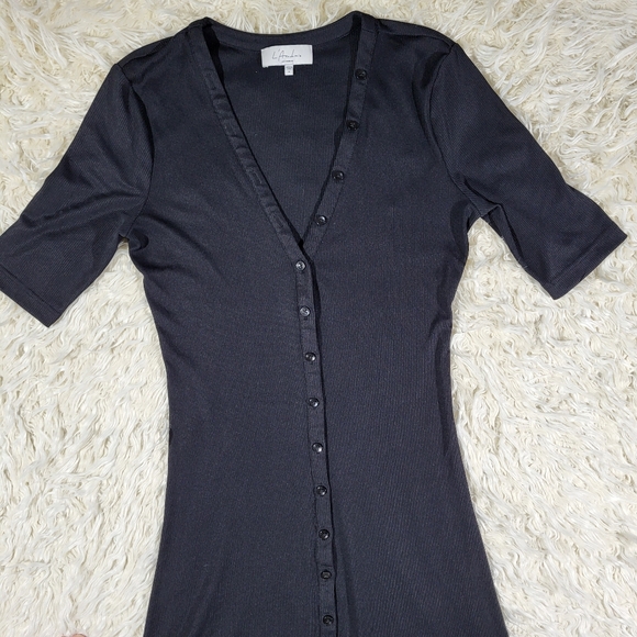 L'Academie The Esperanza Maxi Dress in Black Medium - Picture 3 of 12